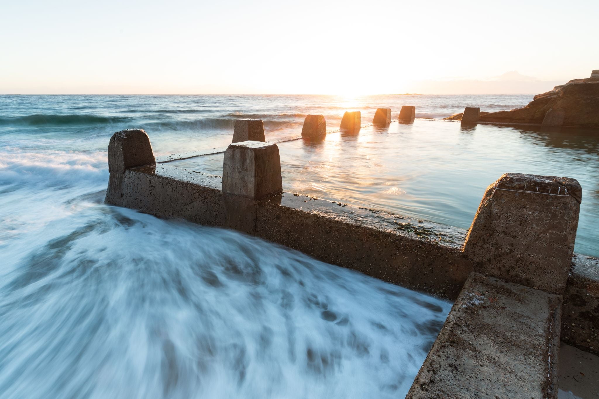 Ross Jones Radiance: Sunrise at the Concrete Castle